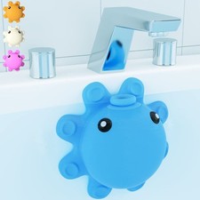 Bathtub Overflow Drain Cover Octopus Shape Overflow Drain Cover Bath Suction Cup