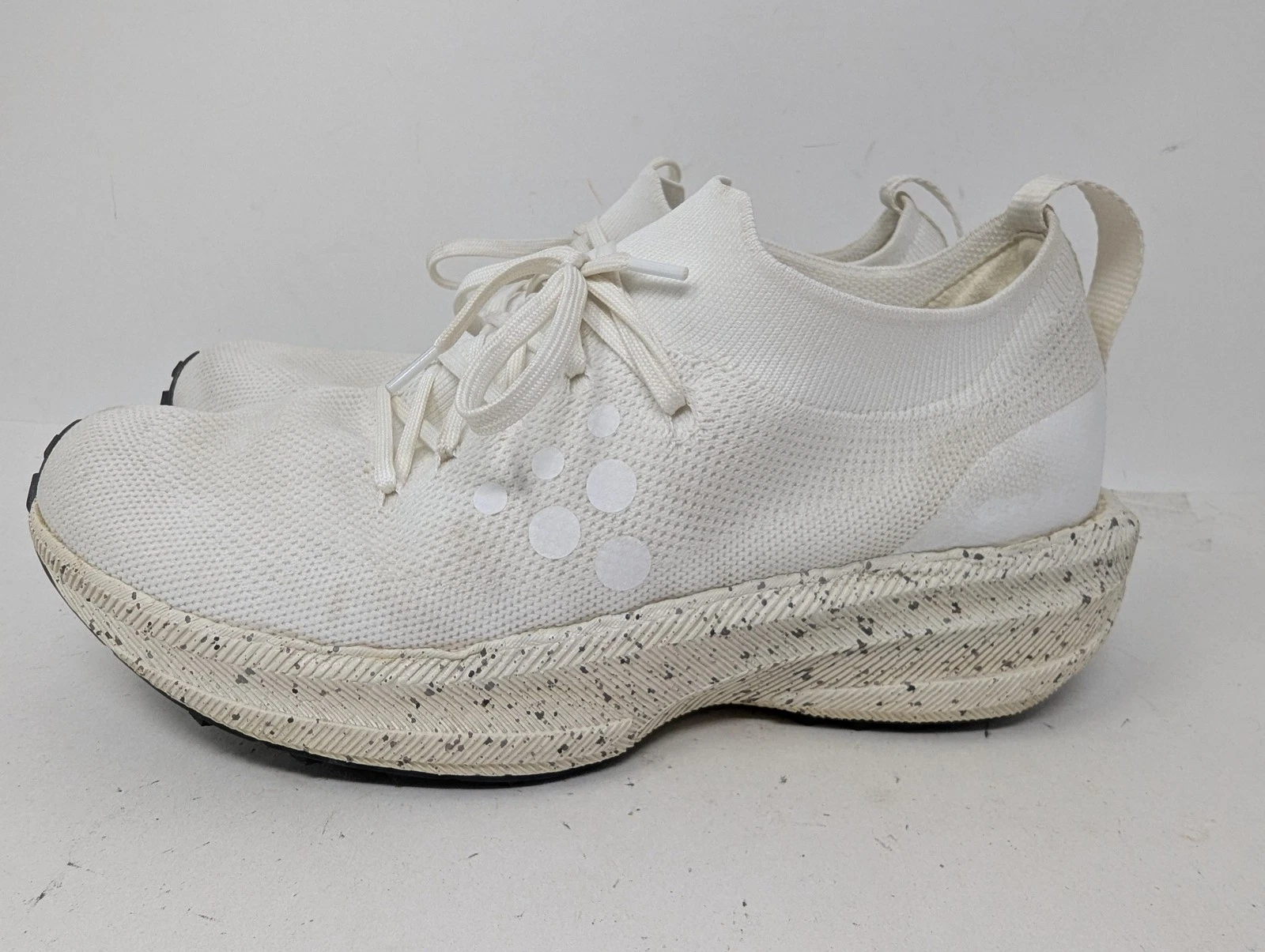 Craft Trail Running Shoes Mens Size 9.5 White Endurance Px Foam Mesh Athletic
