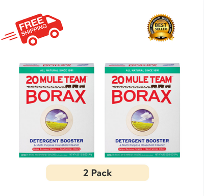 #ad 2 PACK 20 Mule Team Detergent Booster 65oz. $16.79