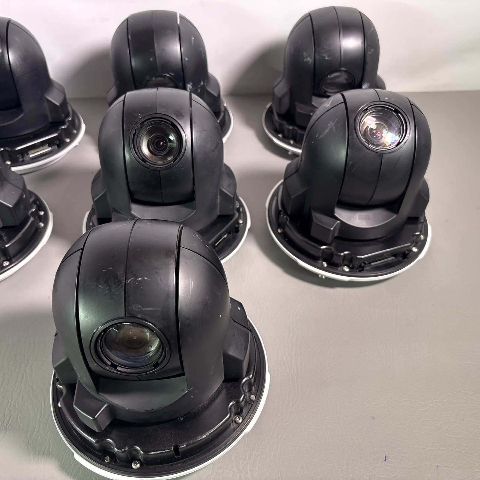 Lot of 7x Axis Communications P5534 60HZ PTZ Dome Network Camera 0314-001-03