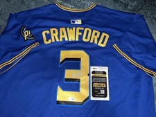 JP Crawford Signed Seattle Mariners Jersey Superstar Slugger JSA Auth #2