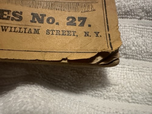 Beadle’s Dime Dialogues No. 27 Dime Novel 1880 - Picture 11 of 24