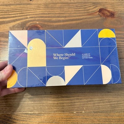 NEW Where Should We Begin? A Game of Stories by Esther Perel Card Game SEALED