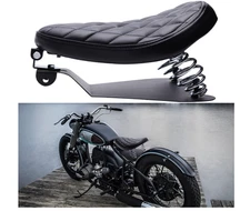 Motorcycle Solo Seat Spring Base Plate Bracket Compatible With Bobber Chopper