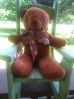 VINTAGE TEDDY BEAR 16.5" TALL SO CUTE — photo 2