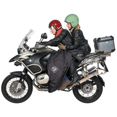 TUCANO URBANO Coprigambe Termoscudo Passegero Für SUPER SOCO 0 TC 2024 Schwarz