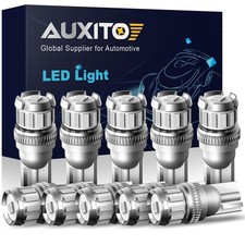AUXITO T10 168 194 LED Interior Light Bulbs License Map Side Marker White 6000K