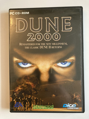 Dune 2000 PC (Remastered Dune II) Videospiel CD-ROM