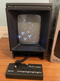 Vintage GCE Vectrex Console Boxed CIB 1982 Tested Working RARE Vector Graphics