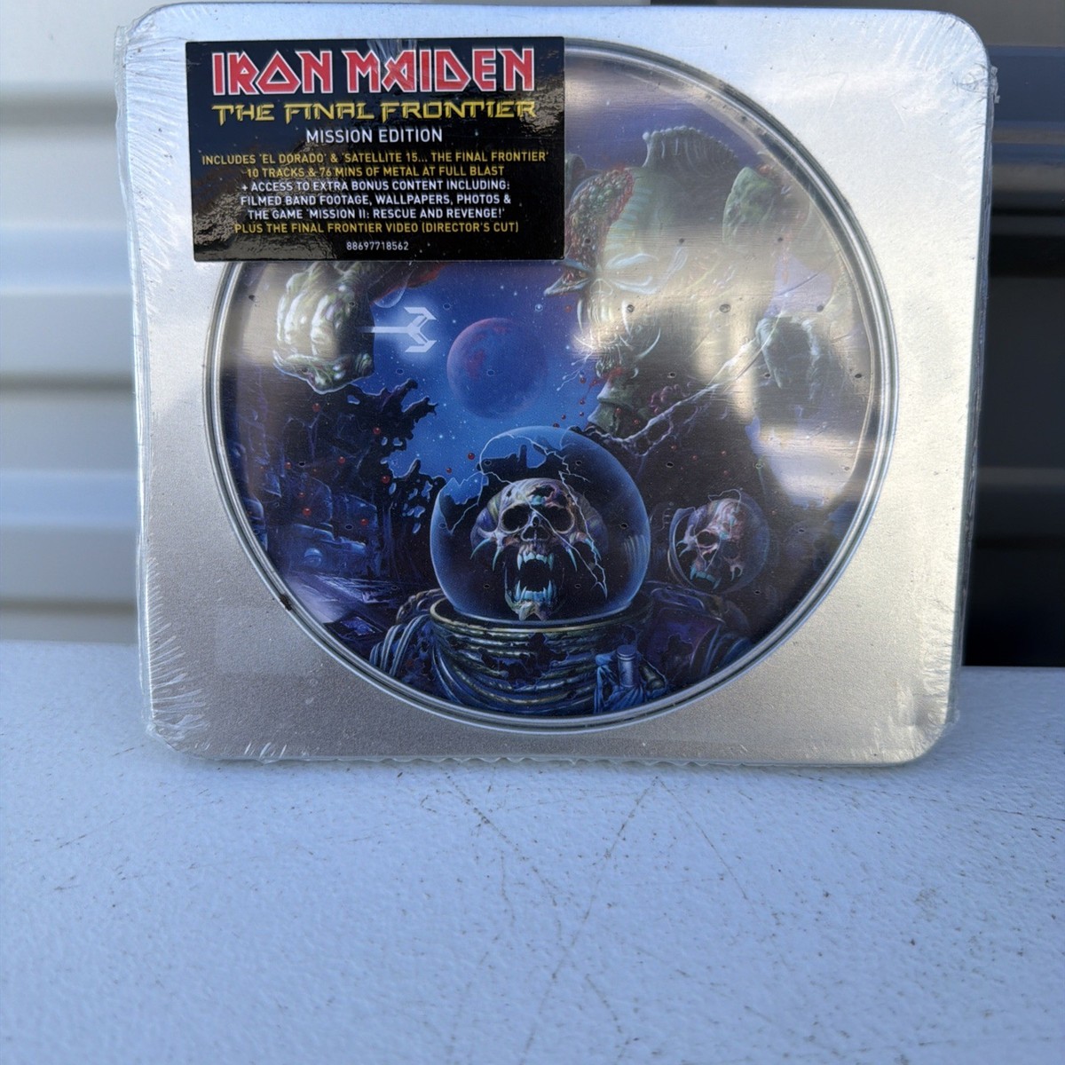 Iron Maiden ファイナル・フロンティア ミッション・エディション Iron Maiden Official 2010 SEALED The Final Frontier Mission