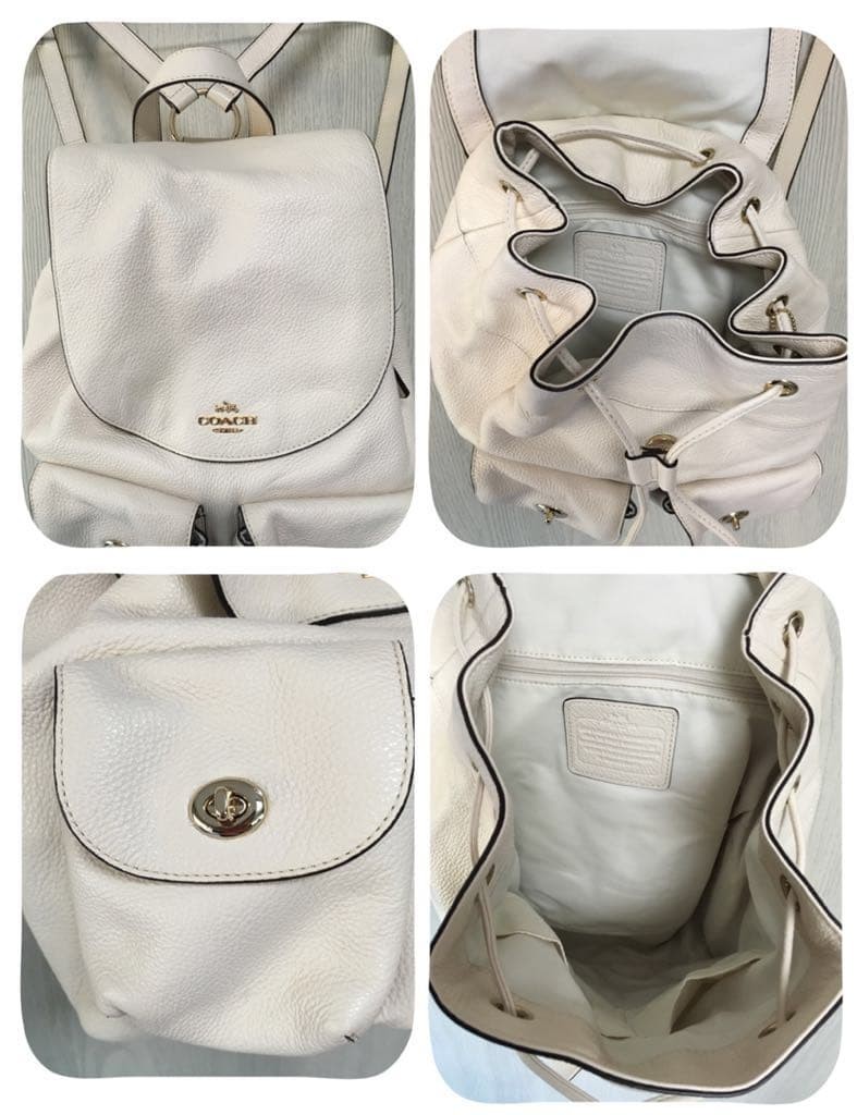 Excellent Condition   Coach Backpack From Japan - image 3
