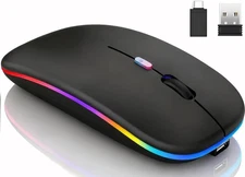 Wireless Bluetooth Mouse for Macbook Air/mac/pro/laptop/computer/pc,rechargeable