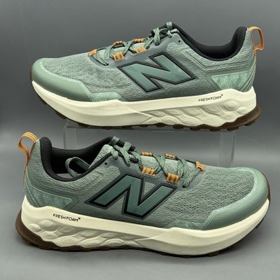 New Balance Fresh Foam X Garoe V2 Mens 11 2E Wide Green Trail Running Shoes NWOB