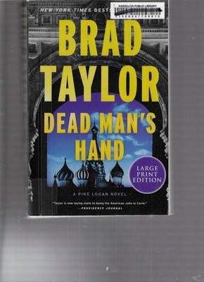 BRAD TAYLOR - DEAD MAN'S HAND - LARGE PRINT - LP423