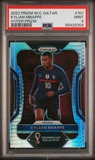 2022 Panini Prizm World Cup Qatar - Kylian Mbappe #101 Gold Prizm