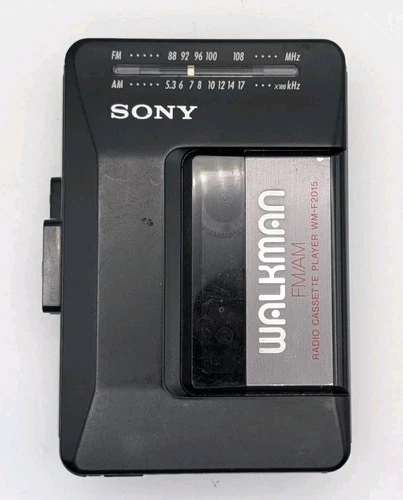 Vintage Sony Walkman Radio Cassette Player WM-F2015 [Parts]