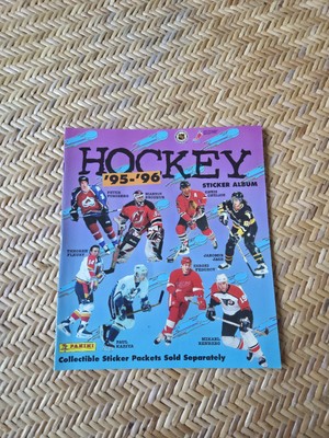 PANINI Sticker Album HOCKEY 95-96 NHL 100% Komplett USA FULL SET 1995