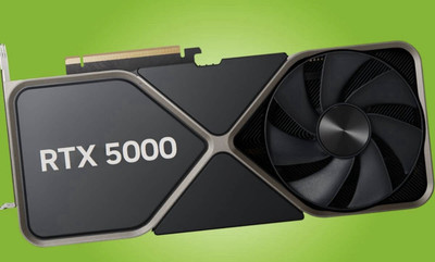 NVIDIA RTX 5000 16 GB GDDR6 graphic card HPC 3D Rendering AI simulations GPU