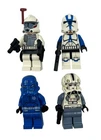 Lego Star Wars Minifigure Lot Clone ARC Trooper  501st Special Forces V-Wing