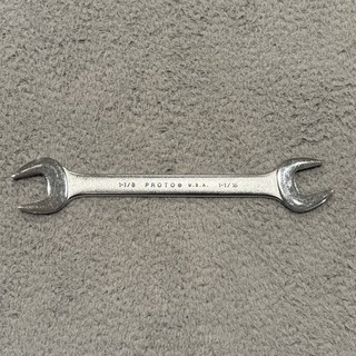 Proto 1 1/8 1 1/16 Open End Wrench