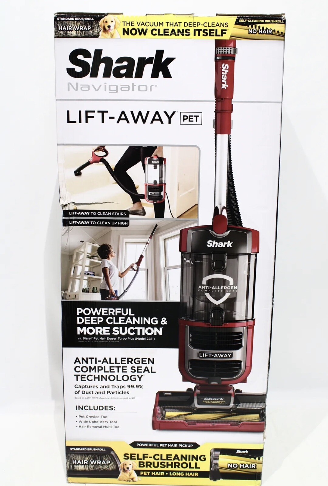 Shark Navigator ZU561 Upright Vacuum Cleaner Red 622356555494 eBay