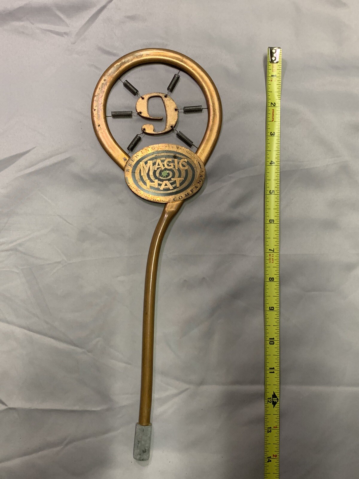 MAGIC HAT 9 PALE ALE COPPER BEER TAP HANDLE eBay