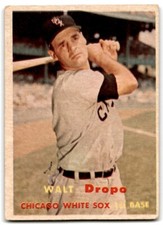 1957 Topps (C) Walt Dropo Chicago White Sox #257