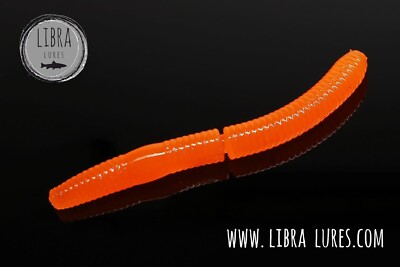 LIBRA LURES FATTY D´WORM 65mm Forellenköder Softbait Gummiköder Forelle Köder