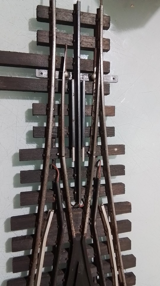 ROSS CUSTOM SWITCHES Aiguillage Bois 4 Voies échelle 0 Grand Modèle Occasion