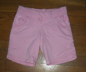 pink terry cloth shorts