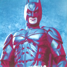 Batman Canvas Wall Art 10"x10" 260mm x 260mm DC Comic Hero