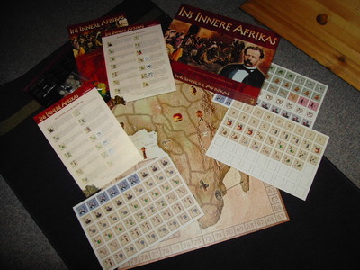 Ins Innere Afrikas - Phalanx Games , von Andreas Steding - wie neu