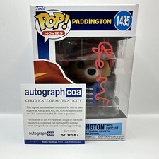 Ben Whishaw AUTOGRAPH - Paddington Bear 1435 Signed Funko Pop ACOA