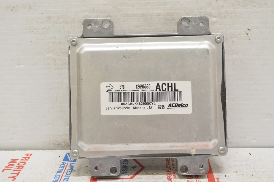 Unidade módulo de controle do motor Chevrolet Express 2500 12695536 2017 2018 Ecm I68 004 - Imagem 2 de 4