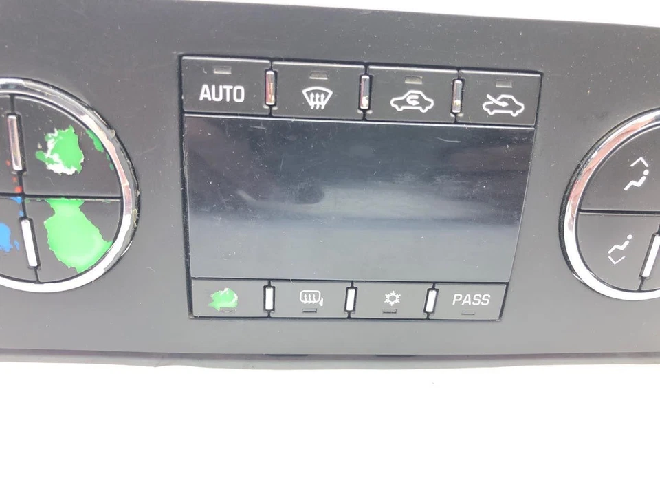Silverado Sierra Dash 2007 calefacción aire acondicionado control de temperatura OEM 15952373 Foto 3 de 4