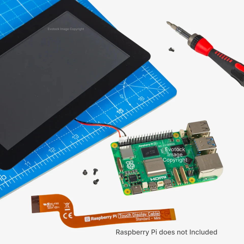 Raspberry Pi Touch Display 2 - 2024 Version - Image 2 of 4