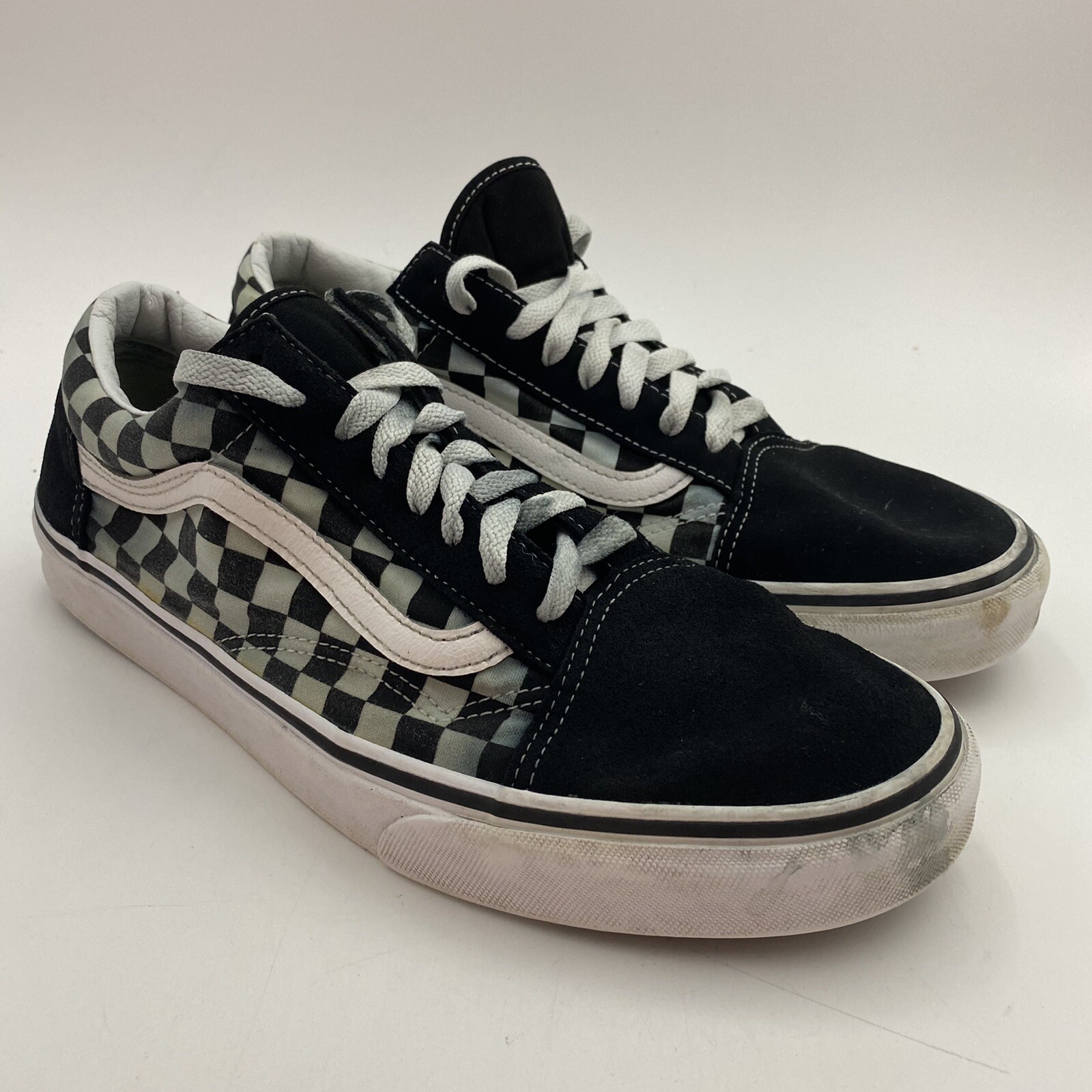 vans old skool primary checkerboard
