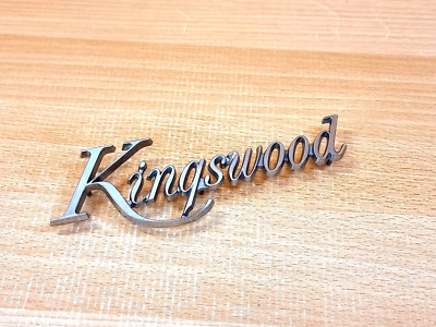 CHEVROLET KINGSWOOD EMBLEM - ORIGINAL - VINTAGE - USA