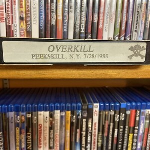 Overkill Peekskill,NY 1988 show VHS