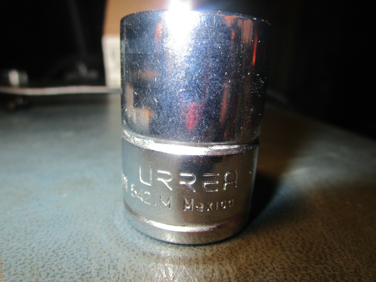 URREA 1/2" drive 12-point short socket 21MM