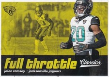 2018 Panini Classics Football Jalen Ramsey Full Throttle No. 11 Jacksonville