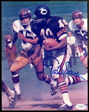 Gale Sayers Signed Autograph 8x10 Photo JSA COA Chicago Bears HOF Auto #40 AU
