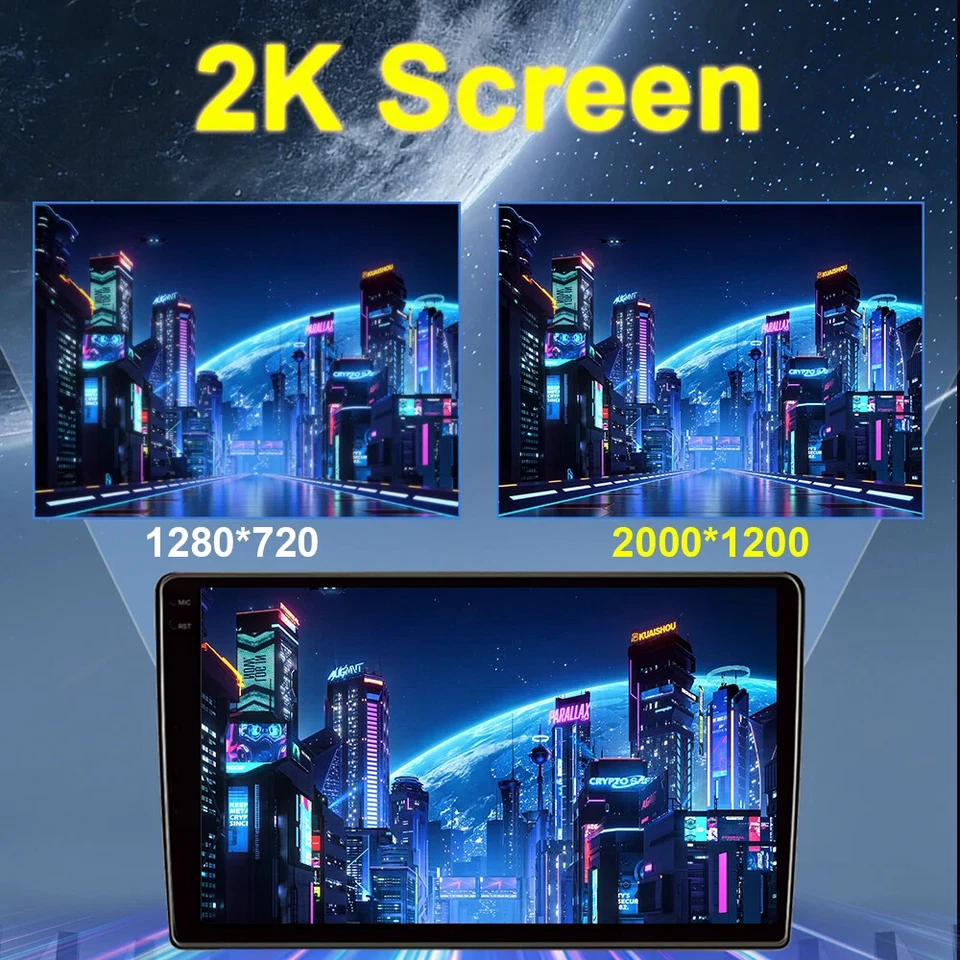 Android Head Unit For Honda Stream Multimedia Player Radio Car GPS Navigation 4G - Image 3 of 4