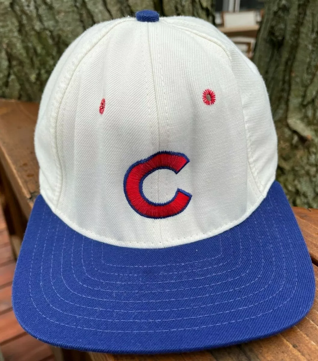 Chicago Cubs Vintage USA UNIVERSAL PRO WOOL Cap Blue/White Snap back  Adjustable