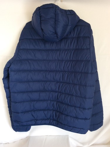 Point Zero Ultralight Blue Quilted Men's Coat Sz L - Picture 3 of 7