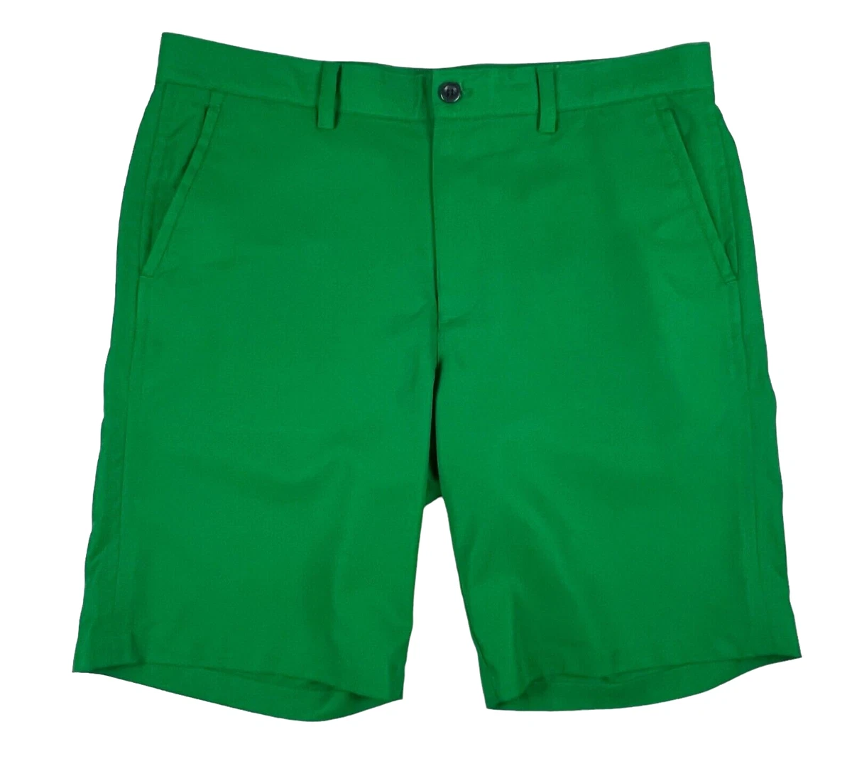 IZOD Golf Men s Flat Front Walking Golf Shorts Green Size
