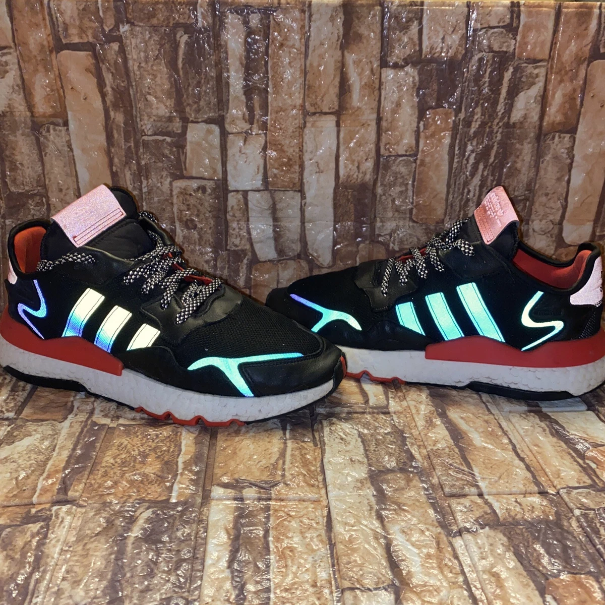 Mens Adidas Nite Jogger Shoes EG6750 Size 11.5 Adidas Foam Running