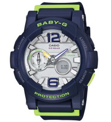 Casio Baby-G G-LIDE Multi-Dimensional Sculptured Ladies Watch BGA-180-2B