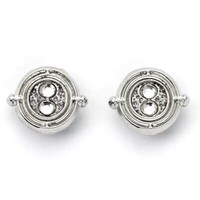 Harry Potter Versilbert Zeit Teile Ohrstecker Offizielle Handelsware