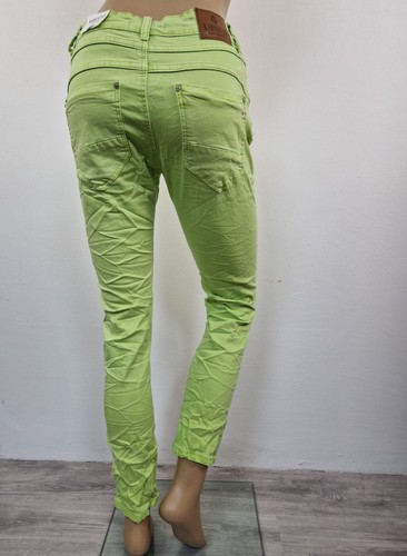 Karostar: TREND Boyfriend Baggy Jeans Hose 4 Farben Knopfleiste Gr. 38 - 48 - Bild 23 von 29